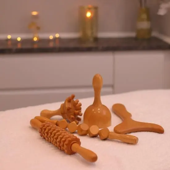 Lymphatic and cellulite massage treatment at a private villa in Bali